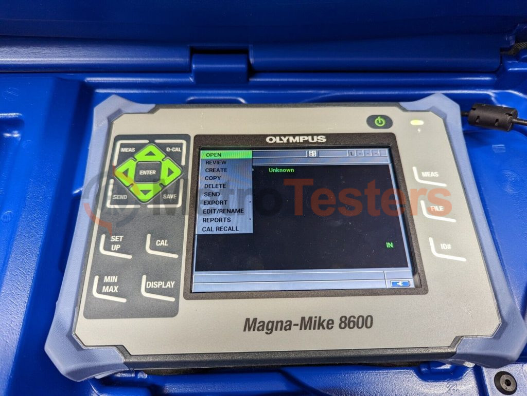 Olympus MagnaMike 8600 Precision Thickness Gage Metro Testers